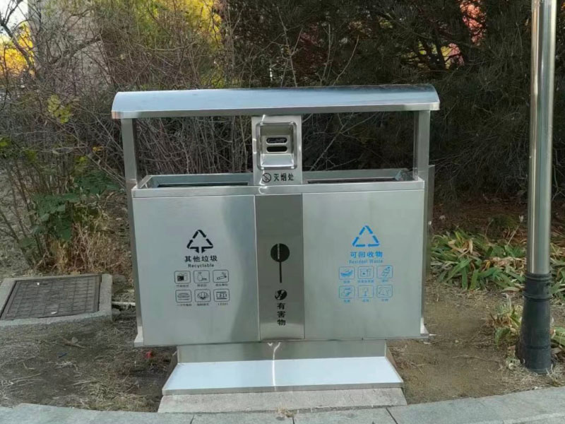 不锈钢果皮箱DY-A-8888